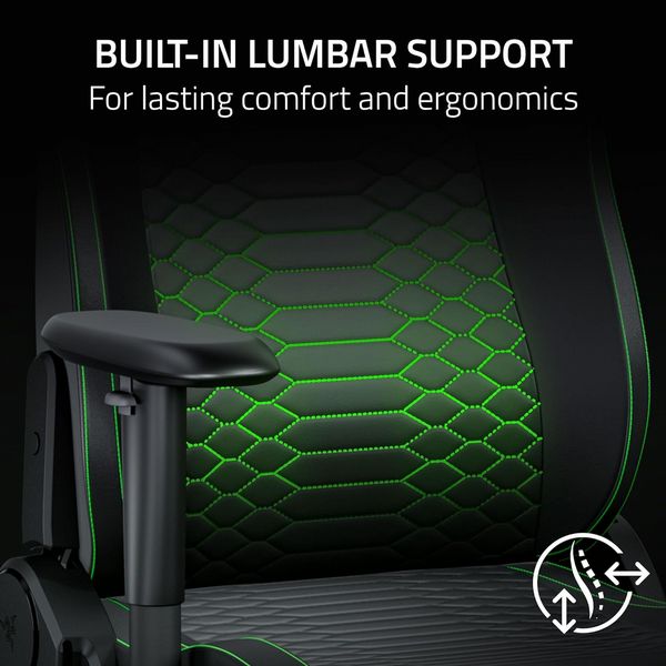 Razer Iskur V2 X Newgen Gaming Chair (Black/Green)