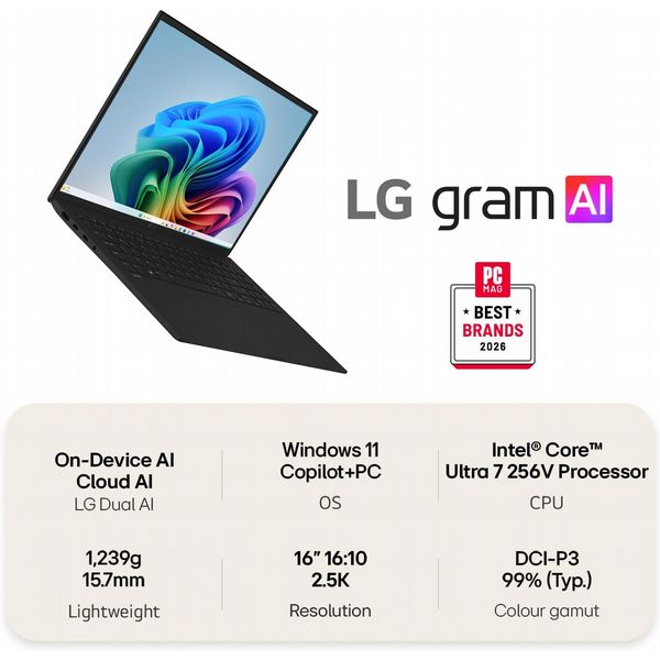 LG gram 16-inch Laptop - 16Z90TL-G.AU75AN