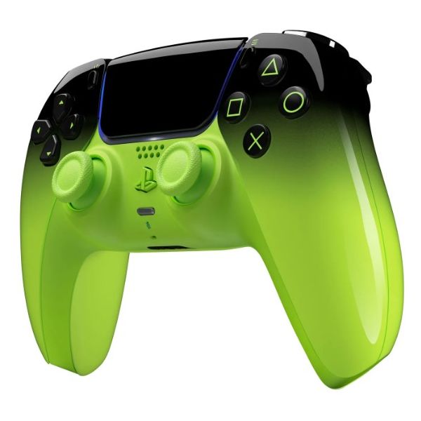 Remix Green Dualsense Wireless Controller - For Ps5, Pc, Mac & Mobile