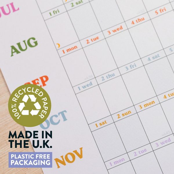 2026-2027 Academic Year Wall Planner | Landscape | This Is the Year