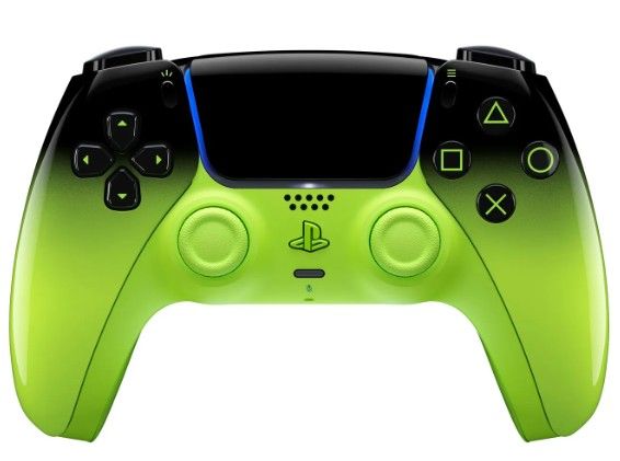 Remix Green Dualsense Wireless Controller � For Ps5, Pc, Mac & Mobile