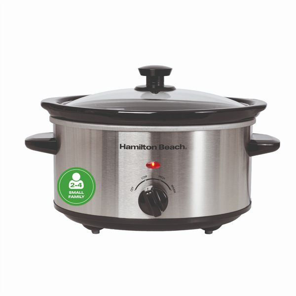 Hamilton Beach 3.5L Slow Cooker Silver