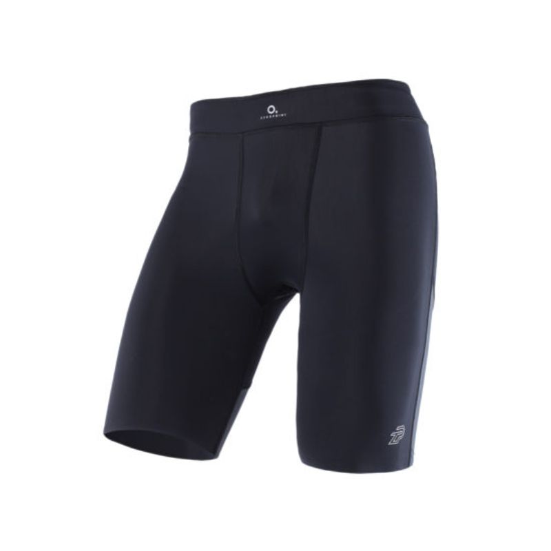 Mens - Zero Point - Athletic Compression Shorts  - Black Titanium