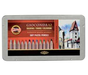 Koh-I-Noor: Gioconda Soft Artist Pastel Pencils Set of 12 8827