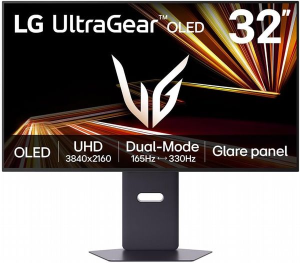 LG UltraGear 32GX850A-B 32-inch OLED 4K Dual-Mode Gaming Monitor